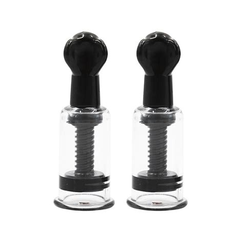 Black Vagina Clit Nipple Manual Vacuum Pump Suction Enlarger Suckers Enhancement EBay