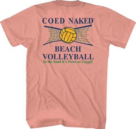 Beach Volleyball Coed Naked T Shirt