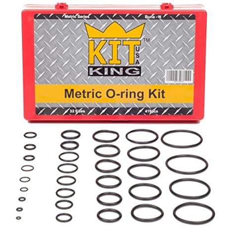 419pcs Metric O Ring Kit 419 Orings In 32 Universal Sizes Buna N