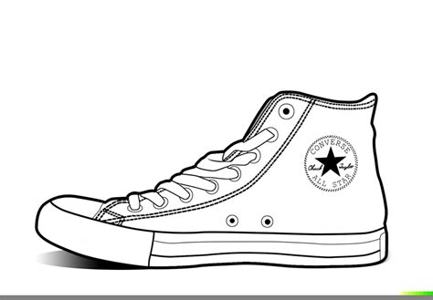 Converse Shoe Clipart Free Images At Vector Clip Art