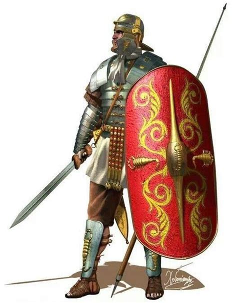 Legionario Romano Armadura Romana Guerreros Romanos Soldados Romanos