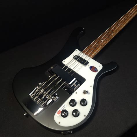 Rickenbacker 4003s Bass Matte Black Maple Body With Case Updated