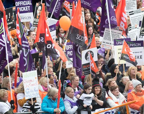 Glasgow Equal Pay March Sees Over 8000 People Take To Streets After