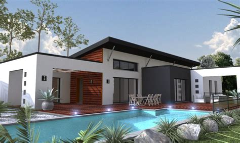 Une maison confortable ne signifie pas que la maison devrait être grande et luxueuse. maison moderne a construire