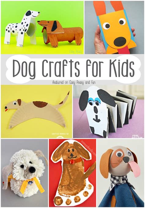 Barktastic Dog Crafts for Kids - Easy Peasy and Fun
