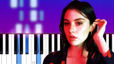 Gracie Abrams 21 Piano Tutorial Youtube