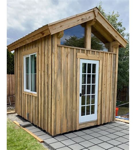 Desperate for space? A fancy backyard shed can help you spread out 