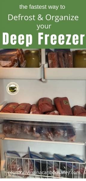 Find the drain plug on the outside of the freezer. The Fastest Way to Defrost Your Deep Freezer - How to ...