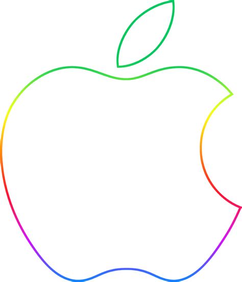 Apple Logo Outline Free Download On Clipartmag