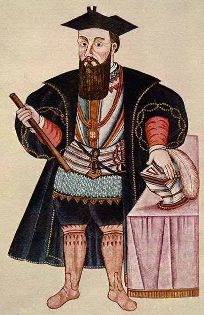 He was the first person to sail directly from europe da gama was born in 1460 to a family of nobles in sines, portugal. Picture Of Vasco Da Gama Portuguese Explorer