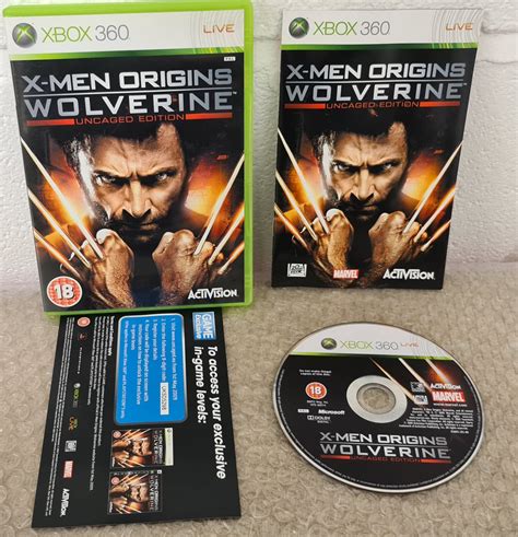 X Men Origins Wolverine Uncaged Edition Microsoft Xbox 360 Game Retro