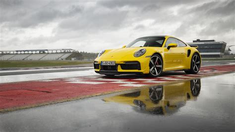 Yellow Porsche 911 Turbo 2020 4k Hd Cars Wallpapers Hd Wallpapers