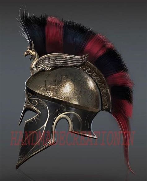 Assassins Creed Odyssey Corinthian Spartan Helmet Ancient Greece