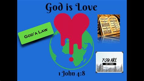 god is love ministries god s law youtube