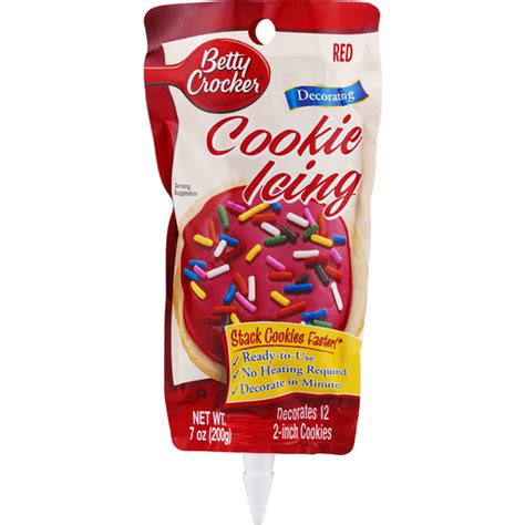 Betty Crocker Red Cookie Icing 7 Oz Shipt
