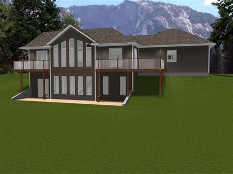 Ranch House Plans Walkout Basement Architecture Plans 94876