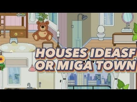 HOUSE IDEAS FOR MIGA TOWN YouTube