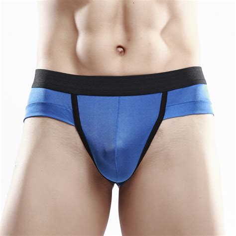 Sexy Men S Silk Knitted Underwear Low Rise Pouch Briefs Size S M L Xl Xxl Ebay