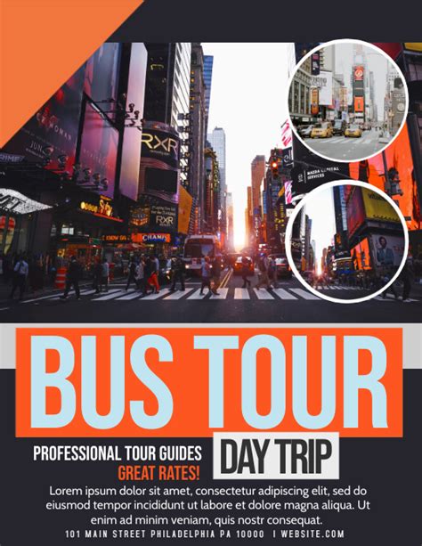 Bus Tour Template Postermywall
