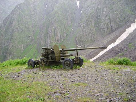 Anti Aircraft Guns Ks 19 In Ukraine