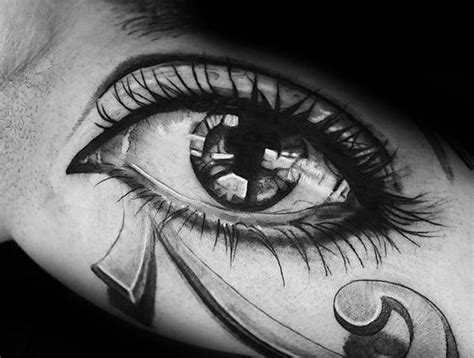 'egyptian queen nefertiti and below 2 die 4 on the right side of his chest. Top 50 Best Symbolic Tattoos For Men - Design Ideas With ...