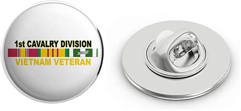 Veteran Pins Us Army 1st Cavalry Division Vietnam Metal 0