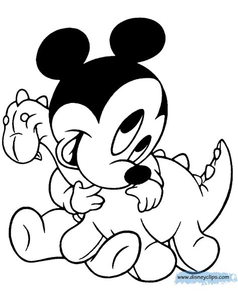 All Disney Baby Coloring Pages