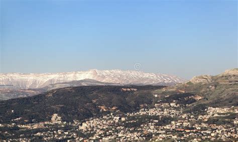 Sannine Mount Lebanon Stock Image Image Of Winter East 48887009