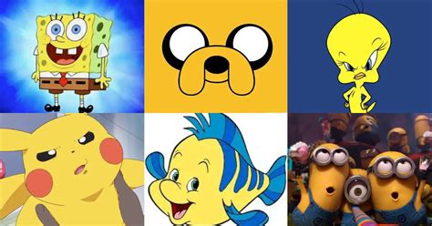 Top 15 Yellow Cartoon Characters Who Made The Cut