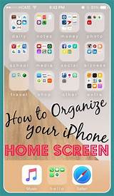 Iphone Home Screen Organization Images