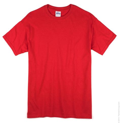 Red Blank T Shirt Basic Tees Shop