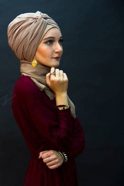 Modern Hijab With Earrings