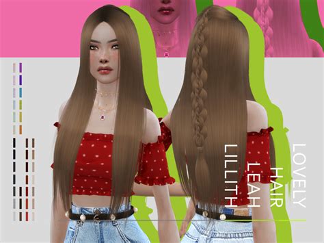 The Sims Resource Leahlillith Lovely Hair