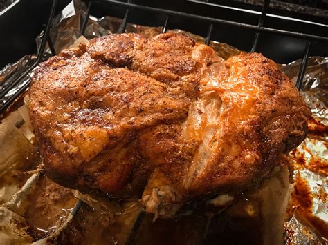 Kosher salt and freshly ground black remove pork from oven and tent with foil. Oven Roasted Pork Butt - Ann Cavitt Fisher