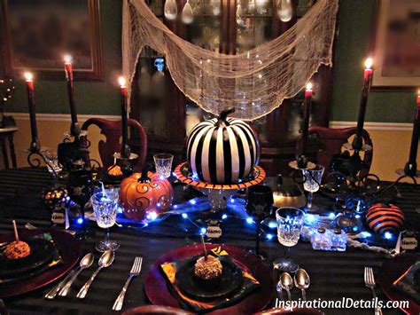 Halloween Dinner Party A Spooky Gourmet Group Affair Inspirational Details