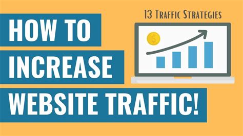 How To Increase Website Traffic Website Traffic Strategies YouTube