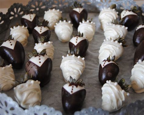 Wedding Themed Strawberries Chocolate Covered Strawberries Food