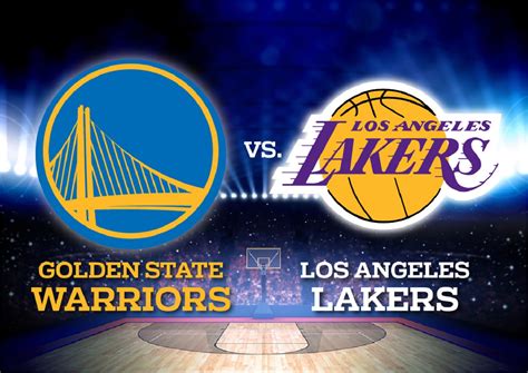 Warriors Vs Lakers Live In Nba Lakers Win 128 97 Lebron James Scores