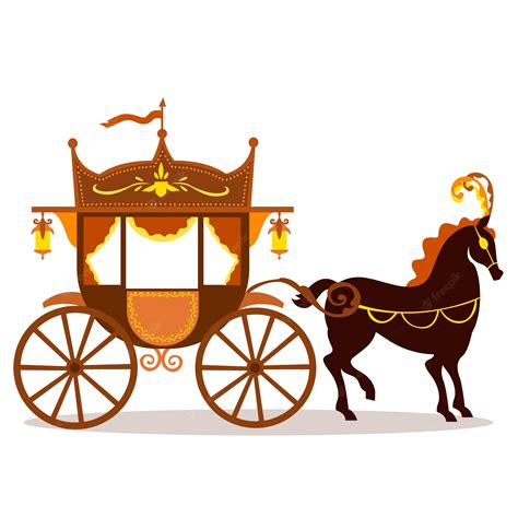 Cinderella Clipart Carraige Princess Horse And Carriage Clipart