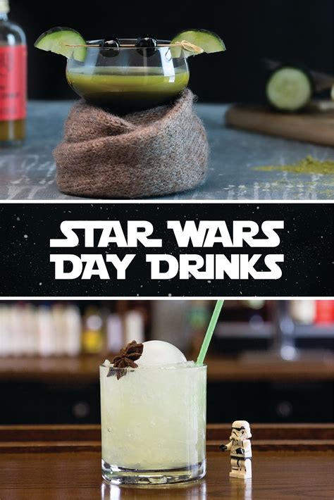 3 Star Wars Cocktails From A Galaxy Far Far Away Star Wars Food Star Wars Drinks Star Wars Day