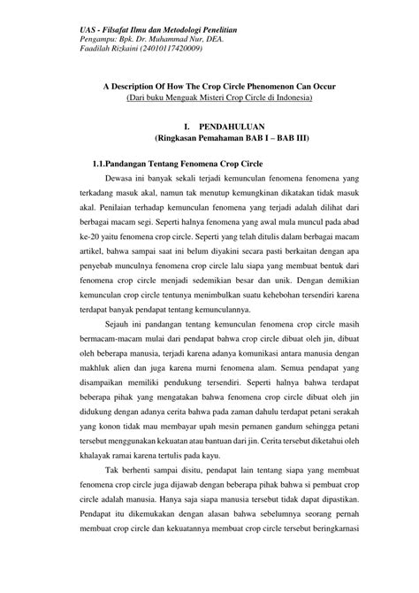 Pdf Tugas Uas Filsafat Ilmu Dan Metodologi Penelitian A Hot Sex Picture