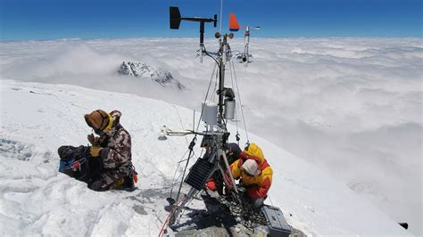 Worlds Highest Weather Station Rebuilt On Mount Everest ~ Current