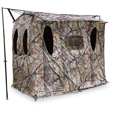 X Stand X Blind Portable Ground Hunting Blind 651636 Ground Blinds