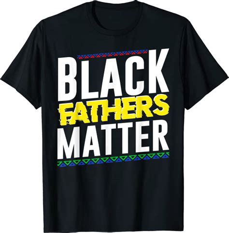 Black Fathers Matter Dad Blm Melanin Dashiki Peace Love T Shirt Uk Fashion