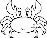 Crab Coloring Mason Printables sketch template