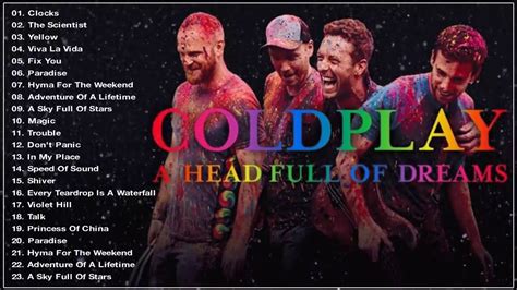 The Best Songs Of Coldplay Coldplay Greatest Hits New Playlist Youtube