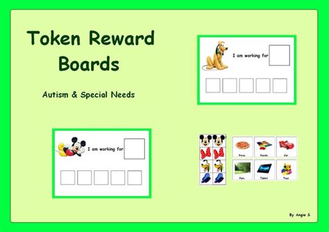 Token Reward Boards Autism And Special Needs