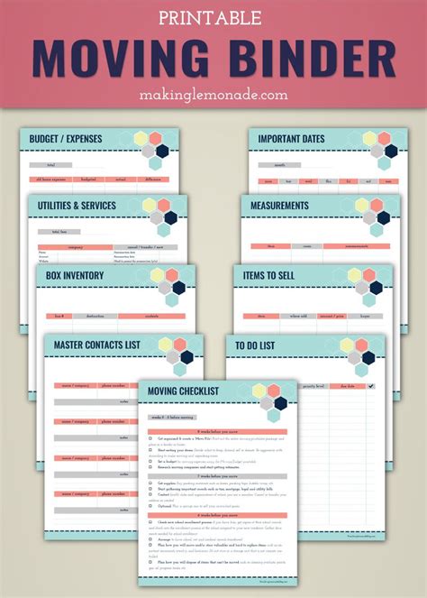 Free Printable Moving Checklist I Heart Nap Time Free Printable