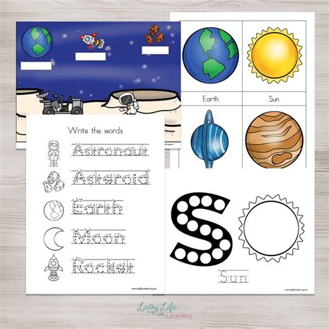 Super Fun Space Worksheets To Help Teach Kids About The Solar System