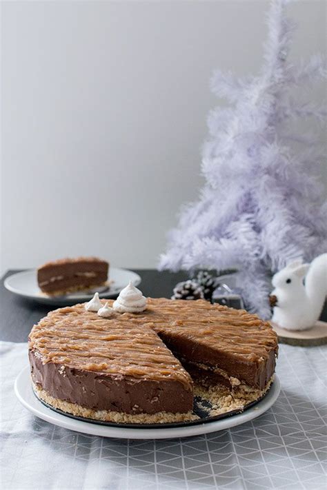 Avec ma recette de cheesecake sans cuisson, vous n'aurez pas ce problème, il. Cheesecake de Noël : chocolat, meringue, crème de marrons ...